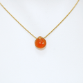 Collar Cornalina Acero Inoxidable