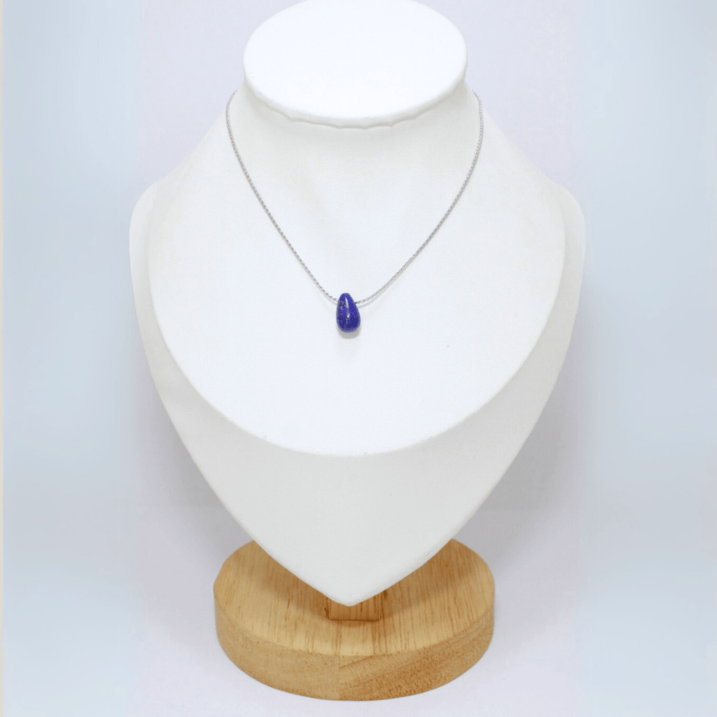 Collar Lapislázuli Acero Inoxidable