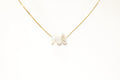 Collar Ópalo Triple Acero Inoxidable