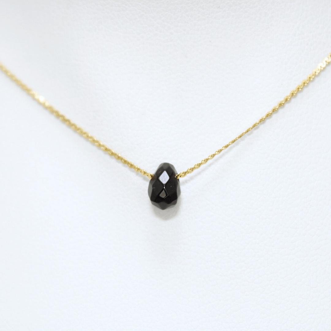Collar Ónix Acero Inoxidable