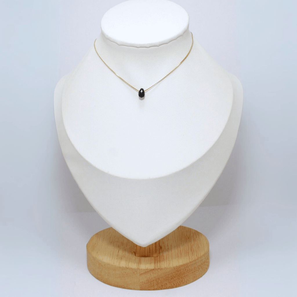 Collar Ónix Acero Inoxidable