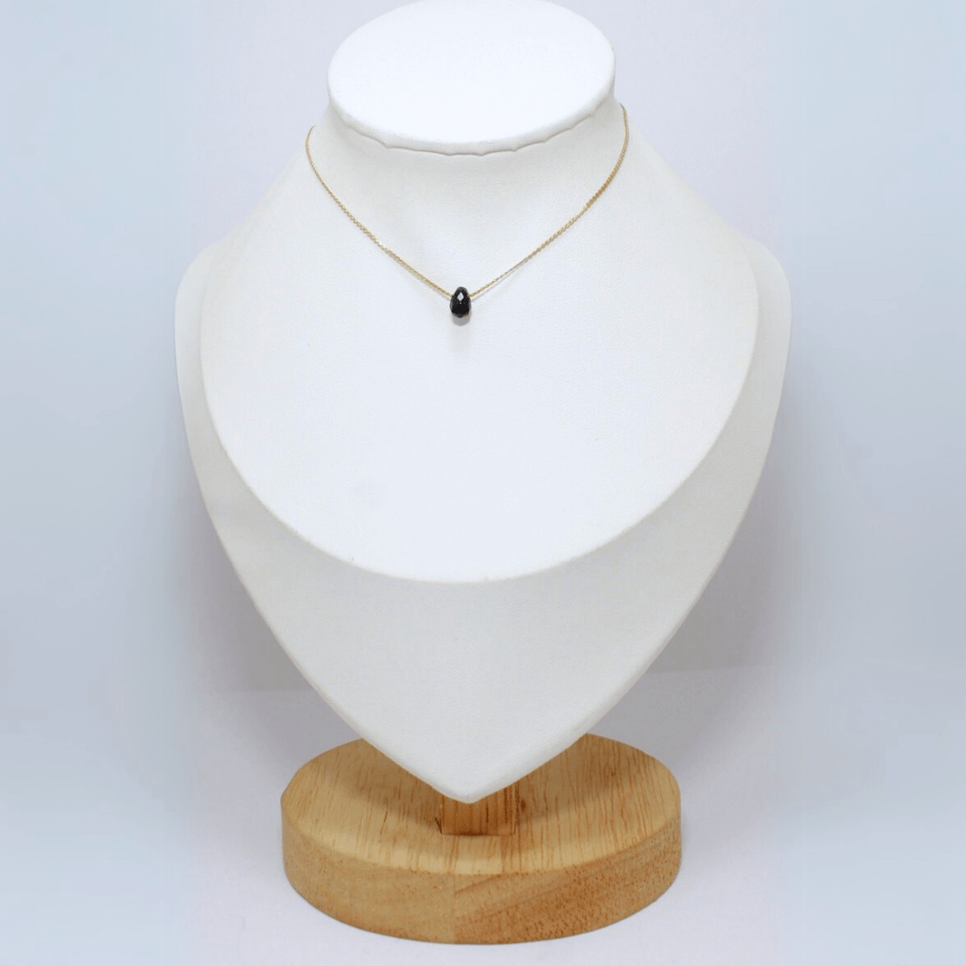 Collar Ónix Acero Inoxidable